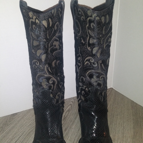 Calf Hair Cowboy Boot - Picture 4 of 11